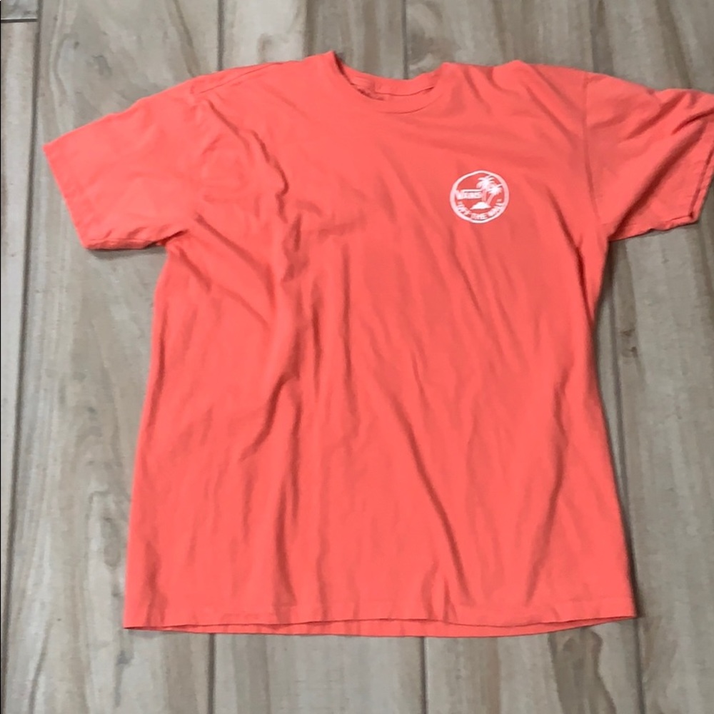 Vans short sleeve T-shirt with logo front/back